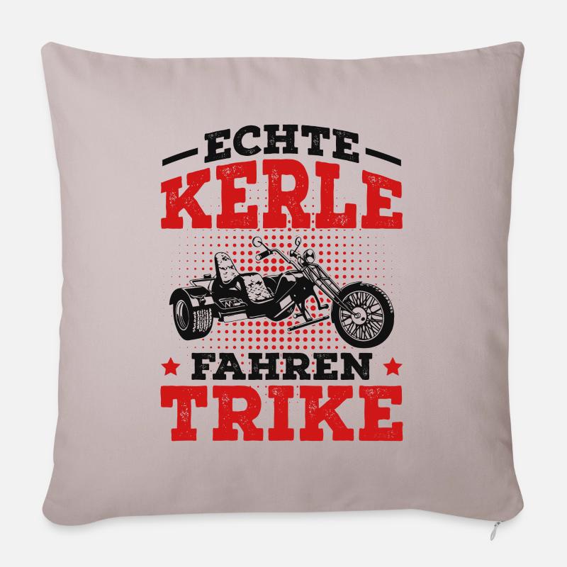 Trike - Sofakissenbezug 45 x 45 cm - helles Taupe