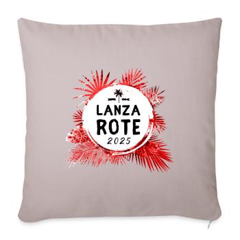 Lanzarote 2025 Coloré - Housse de coussin décorative 45 x 45 cm - taupe clair - Devant