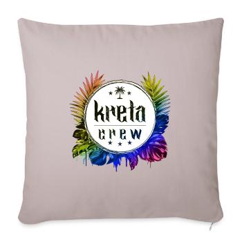 Crete Crew Colorful - Sofa pillowcase 17,3'' x 17,3'' (45 x 45 cm) - light taupe - Front