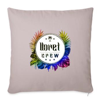 Lloret De Mar Crew Bunt - Sofakissenbezug 45 x 45 cm - helles Taupe - Vorne
