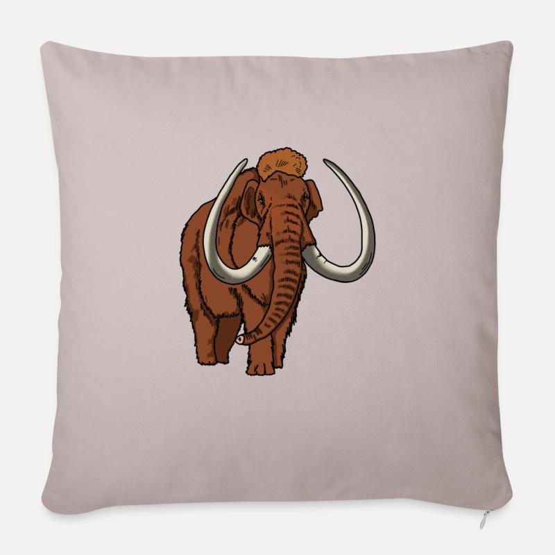 Couleur mammouth - Housse de coussin décorative 45 x 45 cm - taupe clair