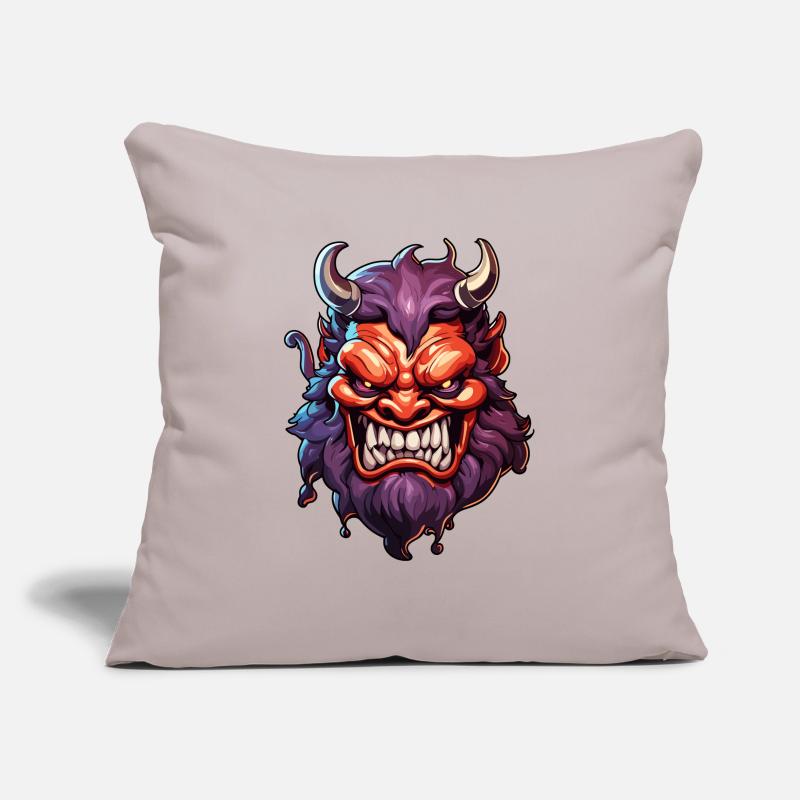 Devil / Hell / Horror / Devilish / Evil Sofa pillowcase 17,3'' x 17,3'' (45 x 45 cm)