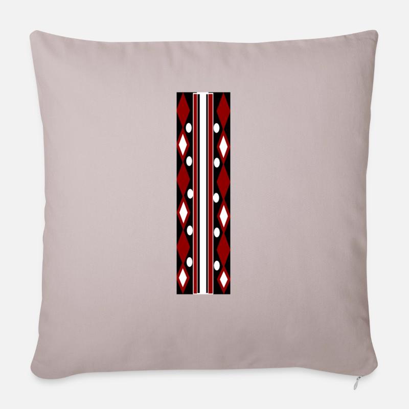 Design Pagne - Housse de coussin décorative 45 x 45 cm - taupe clair