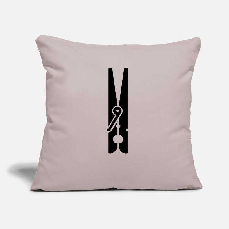 Clothes Peg / Clothes Peg (1c) Sofa pillowcase 17,3'' x 17,3'' (45 x 45 cm)