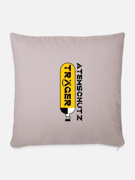 Atemschutzgeräteträger ONE - Sofakissenbezug 45 x 45 cm - helles Taupe
