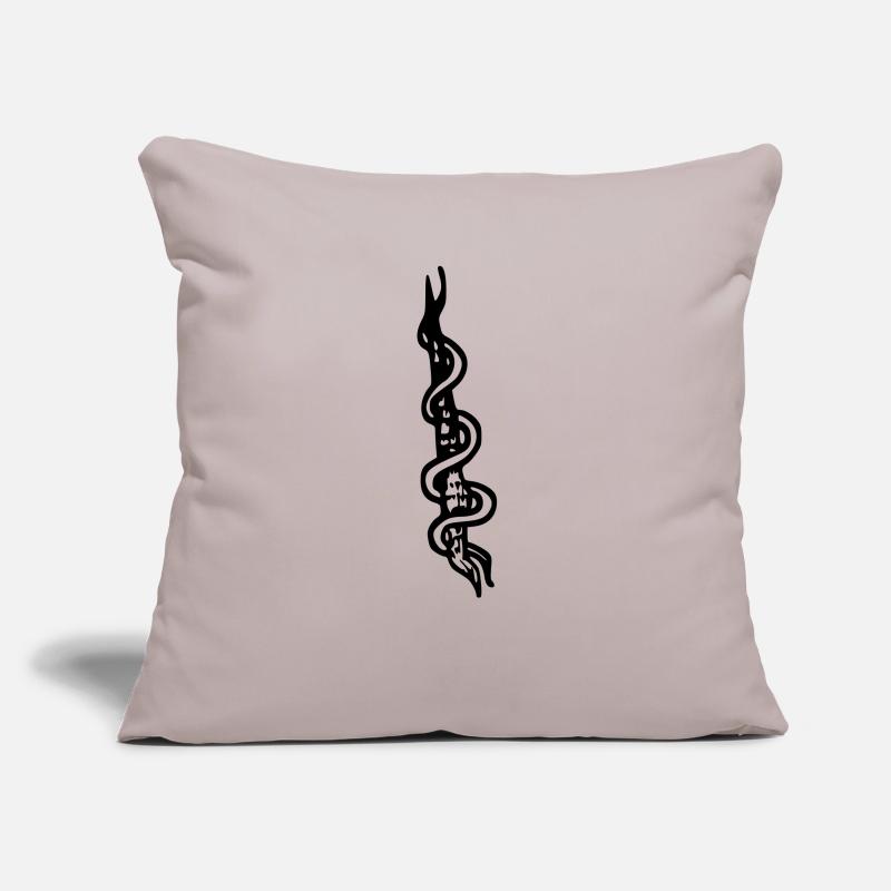 Snake Patterns Sofa pillowcase 17,3'' x 17,3'' (45 x 45 cm)