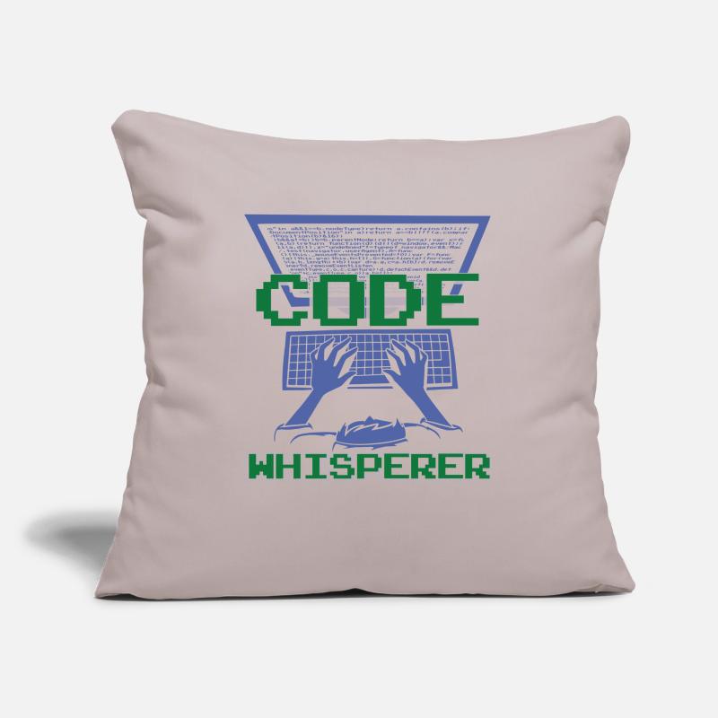 Code Whisperer Sofa pillowcase 17,3'' x 17,3'' (45 x 45 cm)