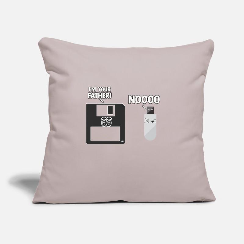 IT expert computer scientist oufit for programmer Sofa pillowcase 17,3'' x 17,3'' (45 x 45 cm)