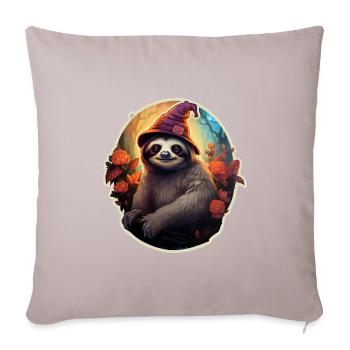 Halloween Sloth 4 - Sofa pillowcase 17,3'' x 17,3'' (45 x 45 cm) - light taupe - Front