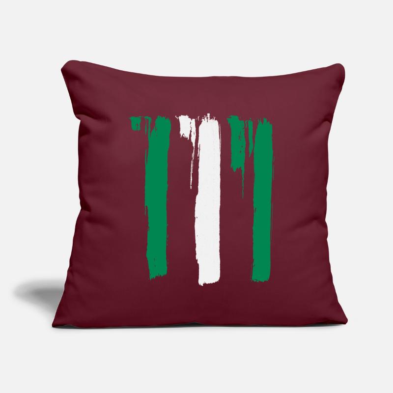 Nigeria flag Sofa pillowcase 17,3'' x 17,3'' (45 x 45 cm)
