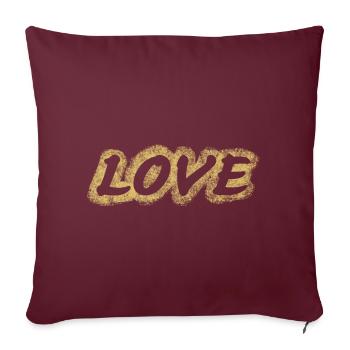 STELLA de Steffi Love Spray - Housse de coussin décorative 45 x 45 cm - bordeaux - Devant