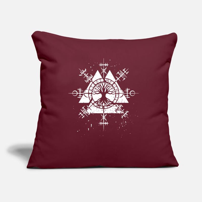 Occlusism Viking Tree Celtic Germanic Sofa pillowcase 17,3'' x 17,3'' (45 x 45 cm)