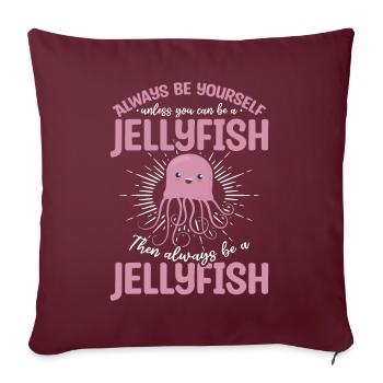 Soyez toujours vous-même à moins que vous ne le puissiez - Housse de coussin décorative 45 x 45 cm - bordeaux - Devant