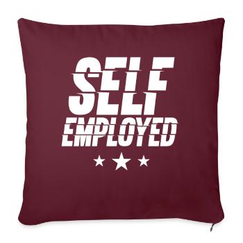 Freelance freelance - Housse de coussin décorative 45 x 45 cm - bordeaux - Devant