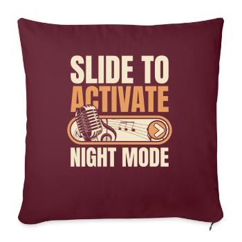 Faites glisser pour activer le mode nuit Opera House Lover - Housse de coussin décorative 45 x 45 cm - bordeaux - Devant