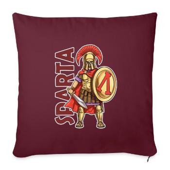 T-shirt SPARTA - Housse de coussin décorative 45 x 45 cm - bordeaux - Devant