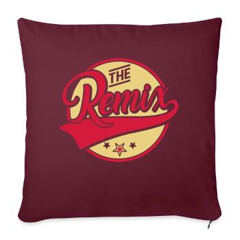 The Remix - Der Remix - The Original - Familie - Sofa pillowcase 17,3'' x 17,3'' (45 x 45 cm) - burgundy - Front