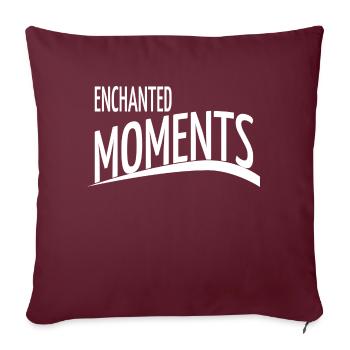 cool celebration of life magic of nature - Sofa pillowcase 17,3'' x 17,3'' (45 x 45 cm) - burgundy - Front