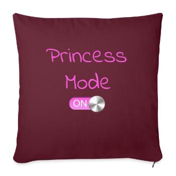 Princes Mode on Switch - Sofakissenbezug 45 x 45 cm - Burgunderrot - Vorne