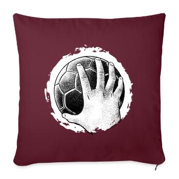 Joueur de handball Handball Outfit Handball Joueur de handball - Housse de coussin décorative 45 x 45 cm - bordeaux - Devant