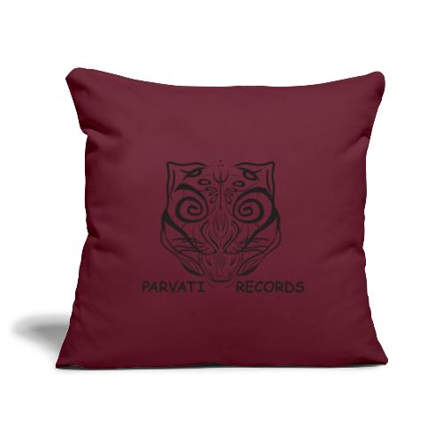 The Parvati Cat logo by Stringhedelic - Sofa pillowcase 17,3'' x 17,3'' (45 x 45 cm)