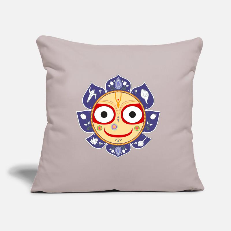 Sri Subhadra Devi - Yoga Maya Devi Sofa pillowcase 17,3'' x 17,3'' (45 x 45 cm)