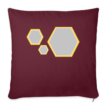 Star Force Emblem - Sofakissenbezug 45 x 45 cm - Burgunderrot - Vorne