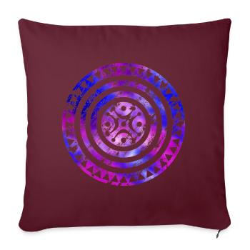 Stéla cantabbre AF - Housse de coussin décorative 45 x 45 cm - bordeaux - Devant