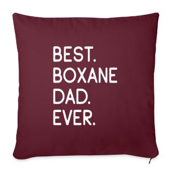 Boxane Papa - Housse de coussin décorative 45 x 45 cm - bordeaux - Devant