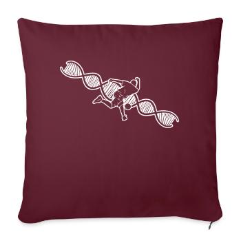Bowling Gift Bowling ball Cone bowling bowling - Sofa pillowcase 17,3'' x 17,3'' (45 x 45 cm) - burgundy - Front