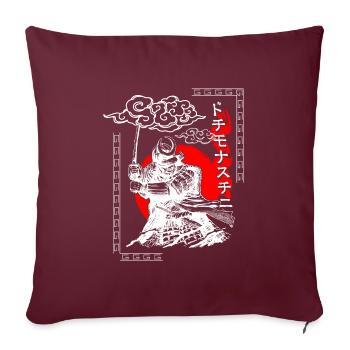 Asien Fabelwesen Sagen Mythisch - Sofakissenbezug 45 x 45 cm - Burgunderrot - Vorne