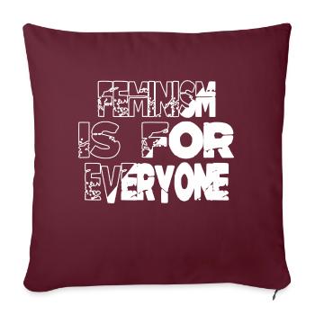 bader ginsburg black lives present idea jokes cool - Sofa pillowcase 17,3'' x 17,3'' (45 x 45 cm) - burgundy - Front