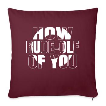Awesome Beach Jokes Funny Gym Couples Funny - Sofa pillowcase 17,3'' x 17,3'' (45 x 45 cm) - burgundy - Front