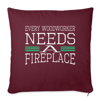 cadeau d’anniversaire idée cadeau d’anniversaire cadeau d’anniversaire - Housse de coussin décorative 45 x 45 cm - bordeaux - Devant