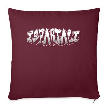 Ispartali - Sofakissenbezug 45 x 45 cm - Burgunderrot - Vorne