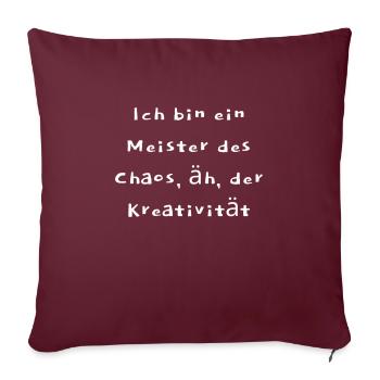 Group 21 - Sofakissenbezug 45 x 45 cm - Burgunderrot - Vorne