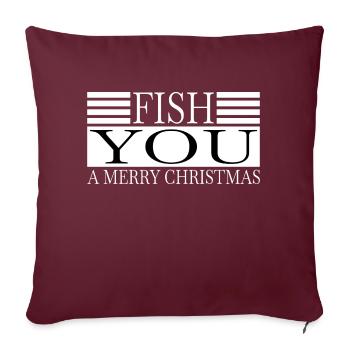 Animal Beard Gang Cool Cadeau Bodybuilder - Housse de coussin décorative 45 x 45 cm - bordeaux - Devant