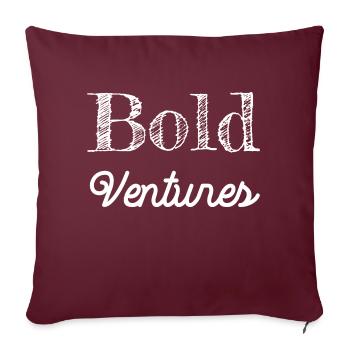 extreme sports strategy bday brave actions - Sofa pillowcase 17,3'' x 17,3'' (45 x 45 cm) - burgundy - Front
