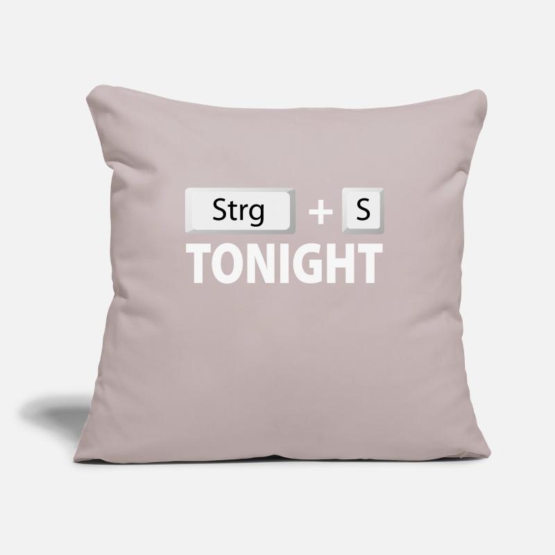 Save (Ctrl + S) tonight Sofa pillowcase 17,3'' x 17,3'' (45 x 45 cm)