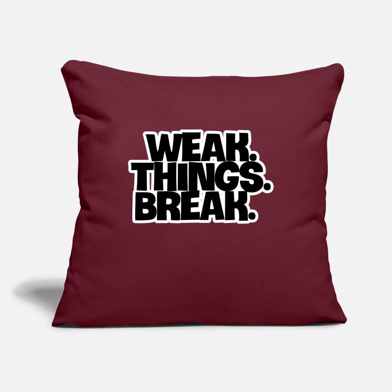 WEAK. Things. Break Sofakissenbezug 45 x 45 cm