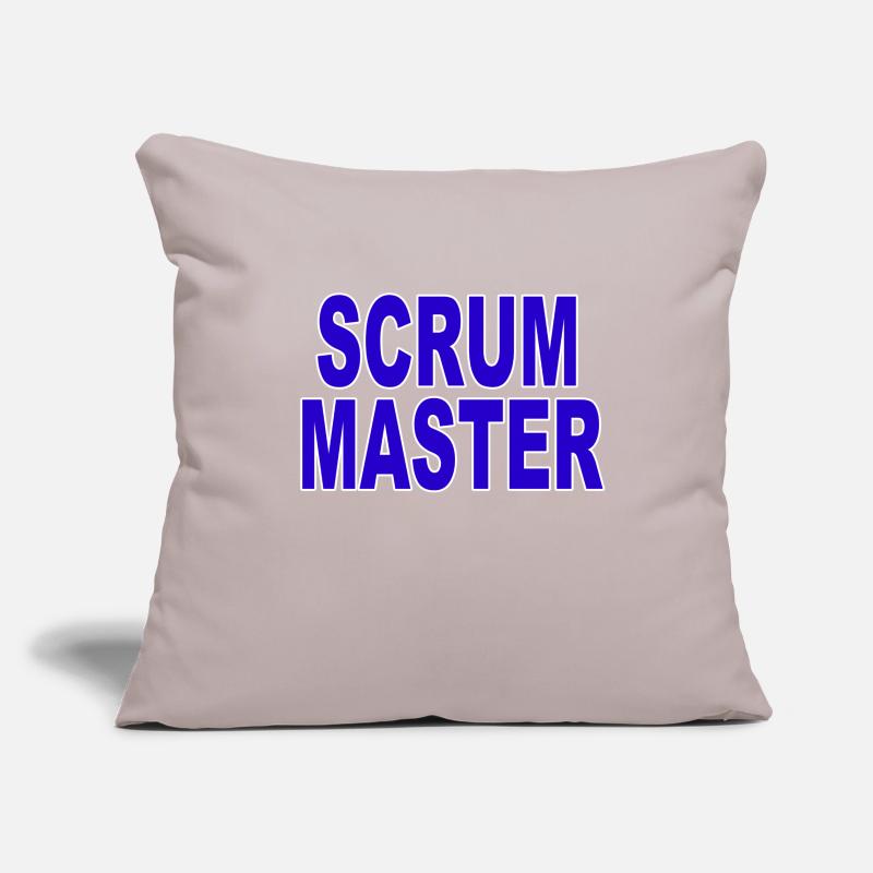 Agile - Scrum Master Sofa pillowcase 17,3'' x 17,3'' (45 x 45 cm)