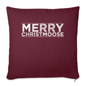canadiana geek alces animal rights activists santa - Sofakissenbezug 45 x 45 cm - Burgunderrot - Vorne