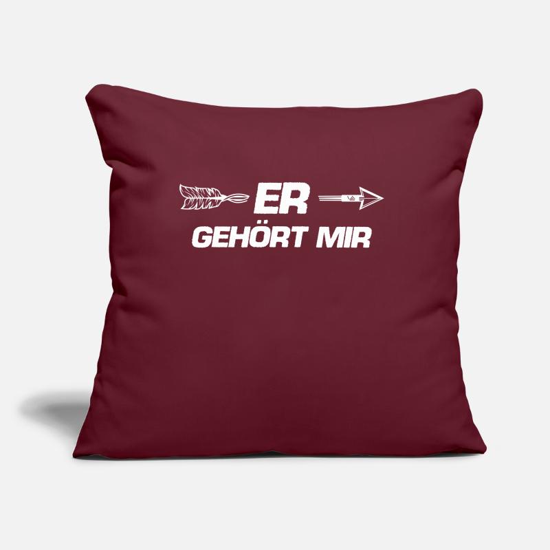 er gehört mir Sofakissenbezug 45 x 45 cm
