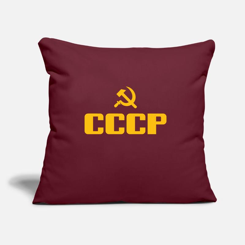 Soviet - Hammer and Sickle Soviet Union - Communist Sofa pillowcase 17,3'' x 17,3'' (45 x 45 cm)