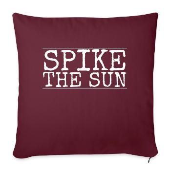 gift birthday present idea beach volleyball gear - Sofakissenbezug 45 x 45 cm - Burgunderrot - Vorne