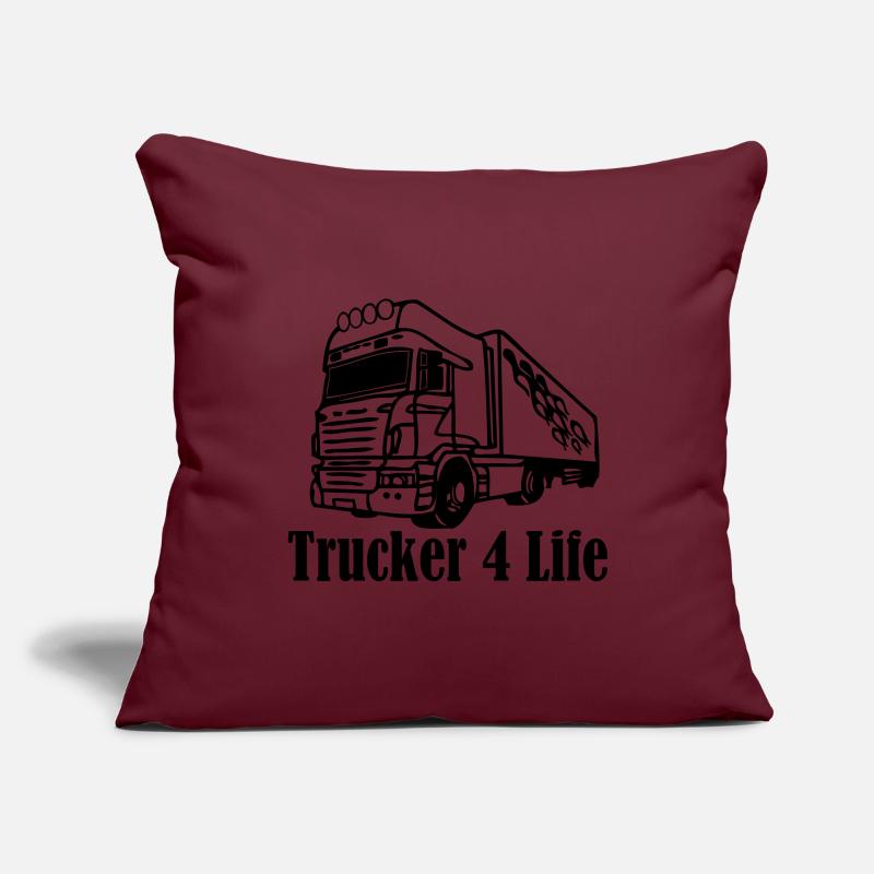 trucker © Sofa pillowcase 17,3'' x 17,3'' (45 x 45 cm)