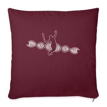 Tennis Club Tennis Players Tennis Tennis Lovers - Sofa pillowcase 17,3'' x 17,3'' (45 x 45 cm) - burgundy - Front