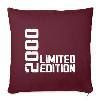 Légendaire Depuis 2000 Cadeau D'anniversaire 2000 - Housse de coussin décorative 45 x 45 cm - bordeaux - Devant