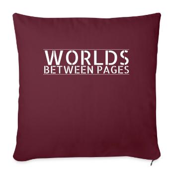 escape adventures escape reading lists jokes cool - Sofakissenbezug 45 x 45 cm - Burgunderrot - Vorne