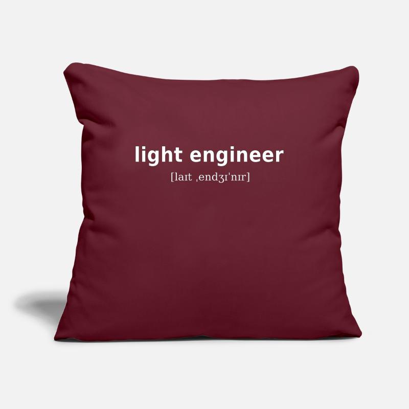 light engineer Sofakissenbezug 45 x 45 cm